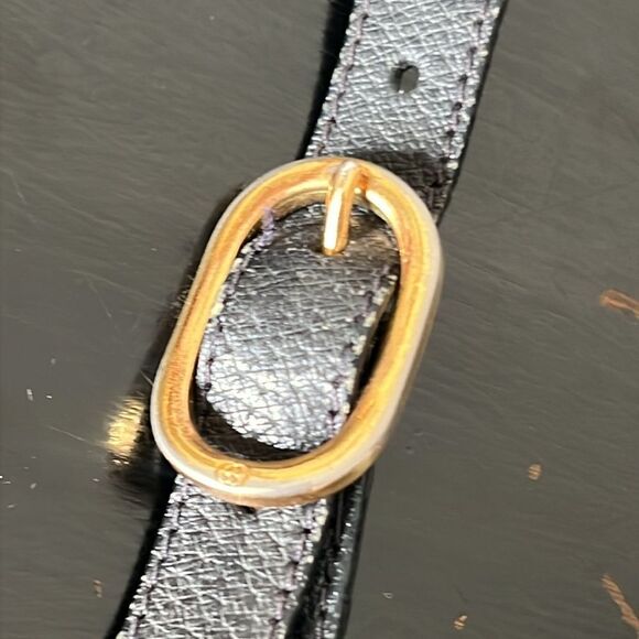 Authentic Vintage GUCCI Ophidia Navy Monogram Canvas Leather Crossbody Bag - Picture 7 of 16